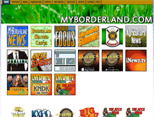 Tablet Screenshot of myborderland.com